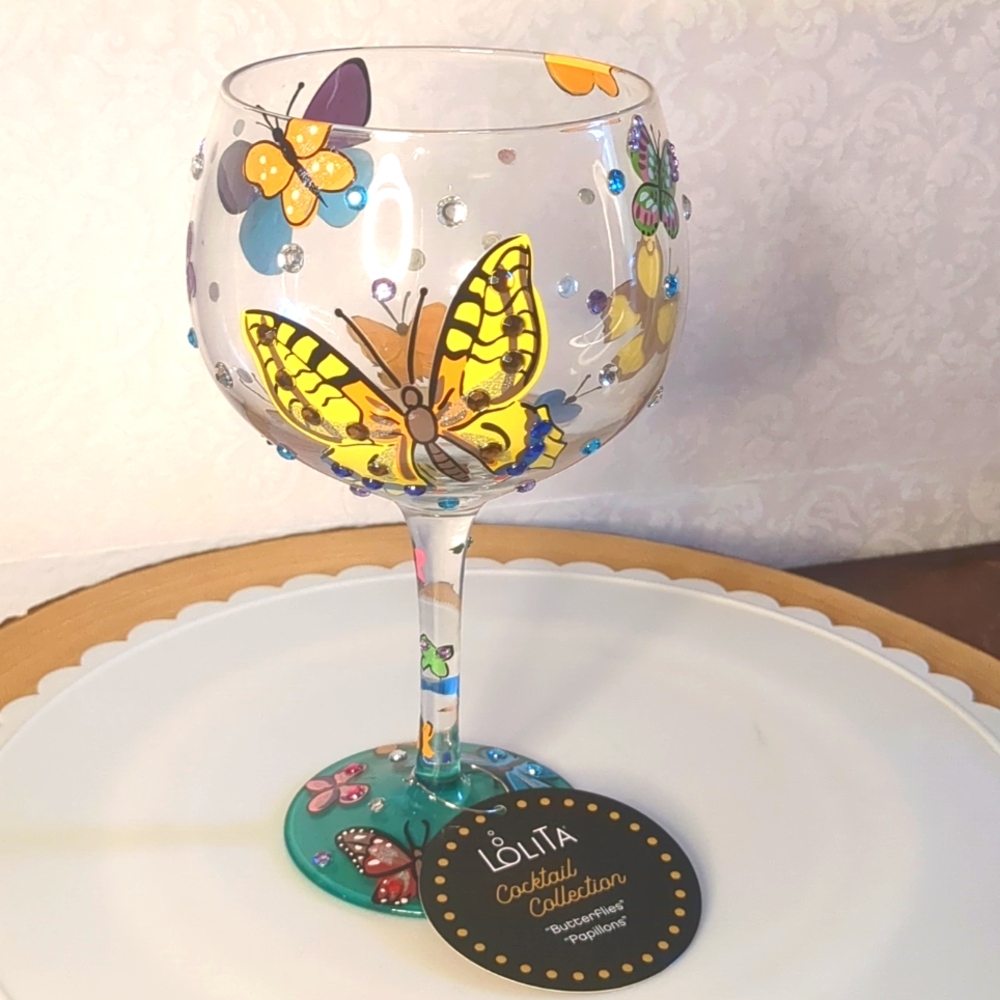 Lolita Butterfly Cocktail Glass